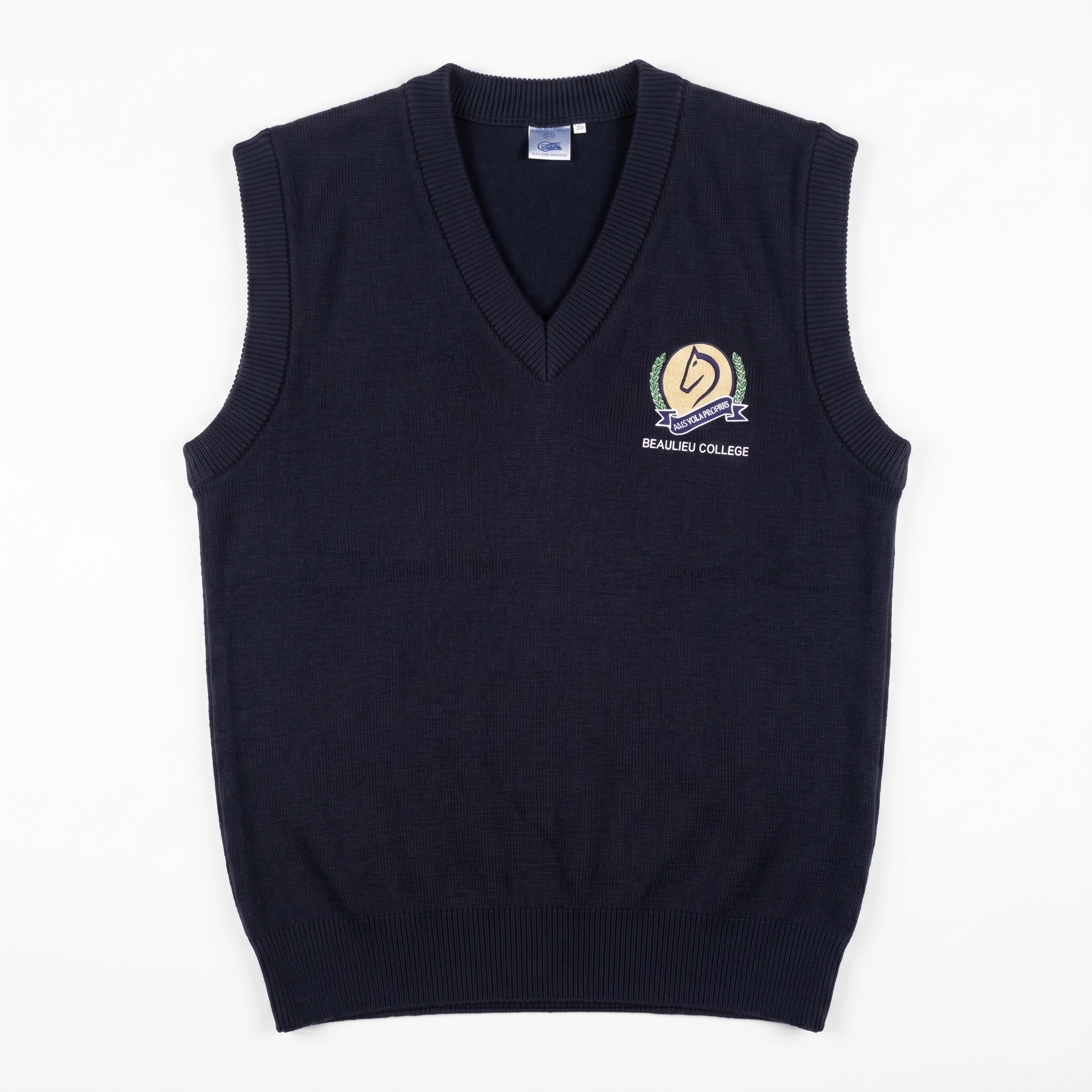 BC JERSEY SLEEVLESS L Navy Short Sleeve Jersey - Image 1