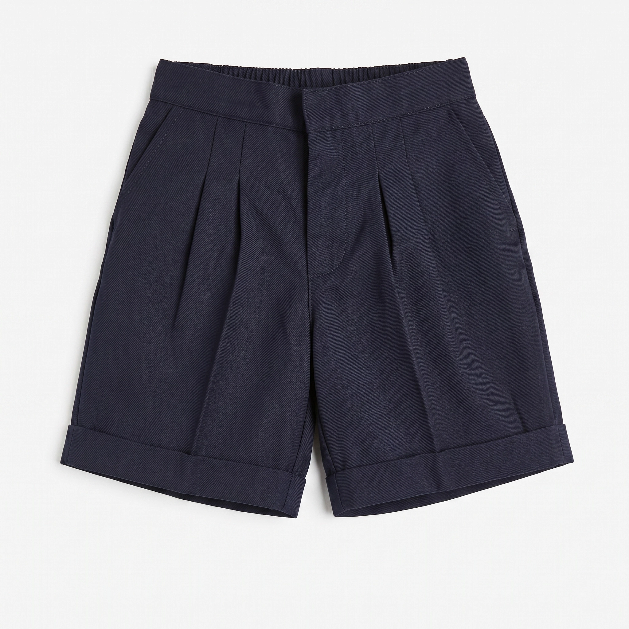 BERMUDA NAVY SHORTS 20 Navy Bermuda shorts - Image 1