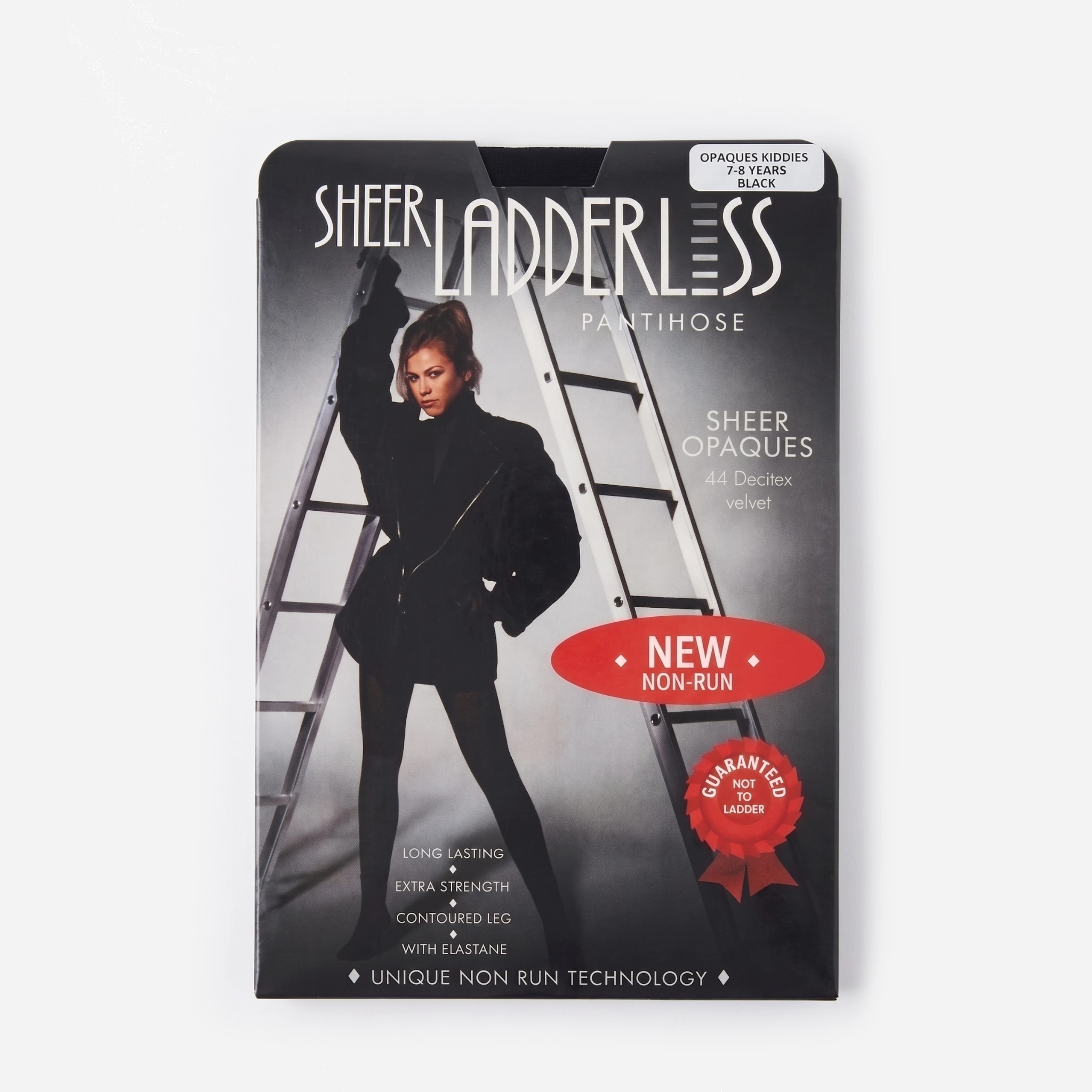 Sheer Ladderless Ladderless Tights - Bottle Green - Image 1
